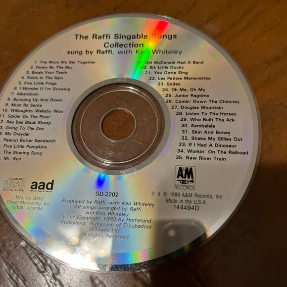 The Raffi Singable Songs Collection - Picture 3 of 5